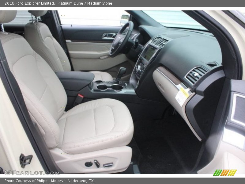 Platinum Dune / Medium Stone 2018 Ford Explorer Limited