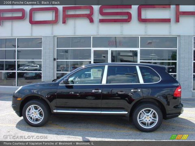 Black / Black 2008 Porsche Cayenne S