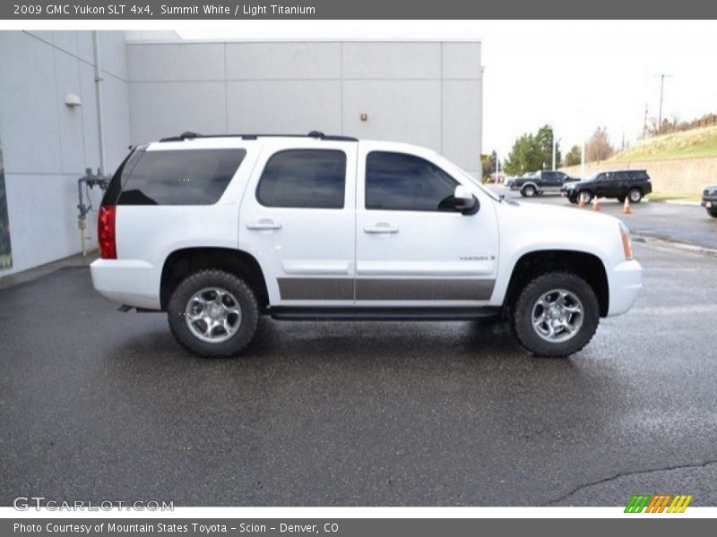 Summit White / Light Titanium 2009 GMC Yukon SLT 4x4