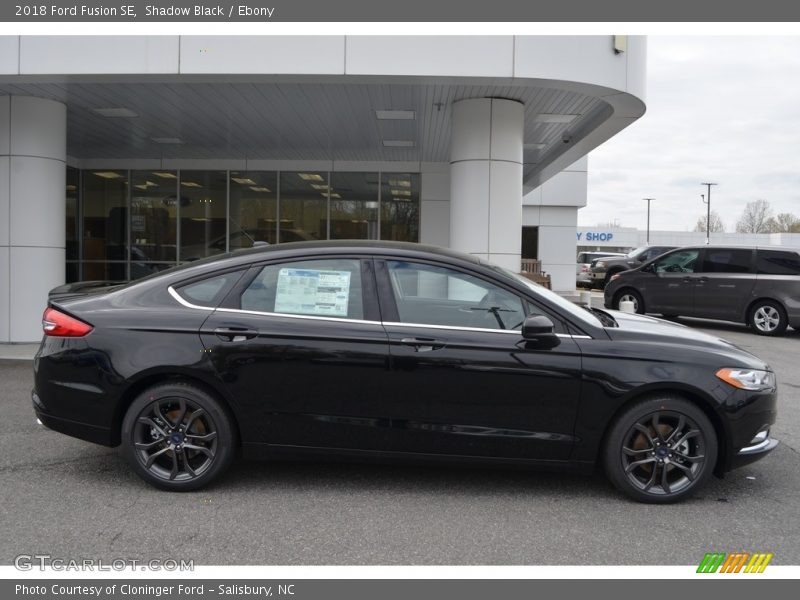 Shadow Black / Ebony 2018 Ford Fusion SE