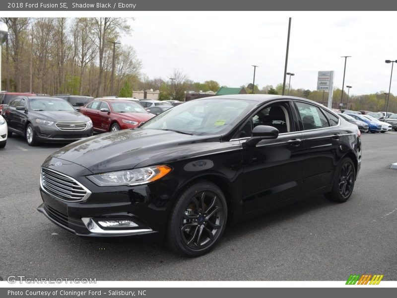 Shadow Black / Ebony 2018 Ford Fusion SE