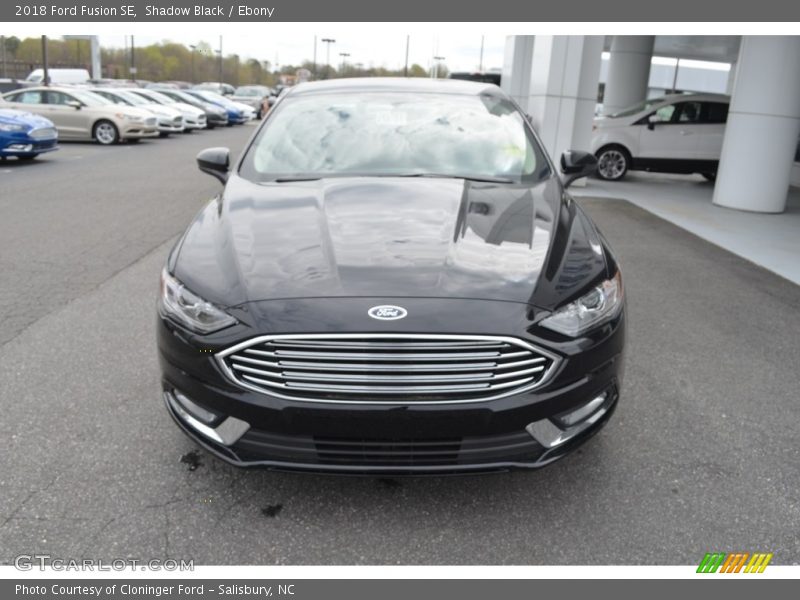 Shadow Black / Ebony 2018 Ford Fusion SE