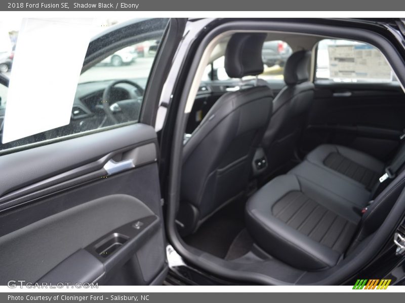 Shadow Black / Ebony 2018 Ford Fusion SE