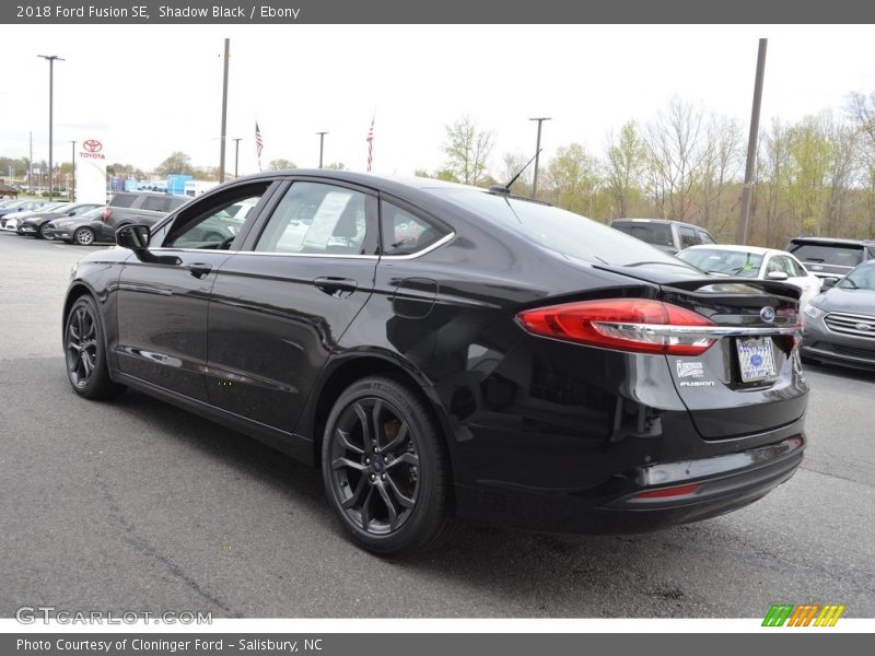 Shadow Black / Ebony 2018 Ford Fusion SE