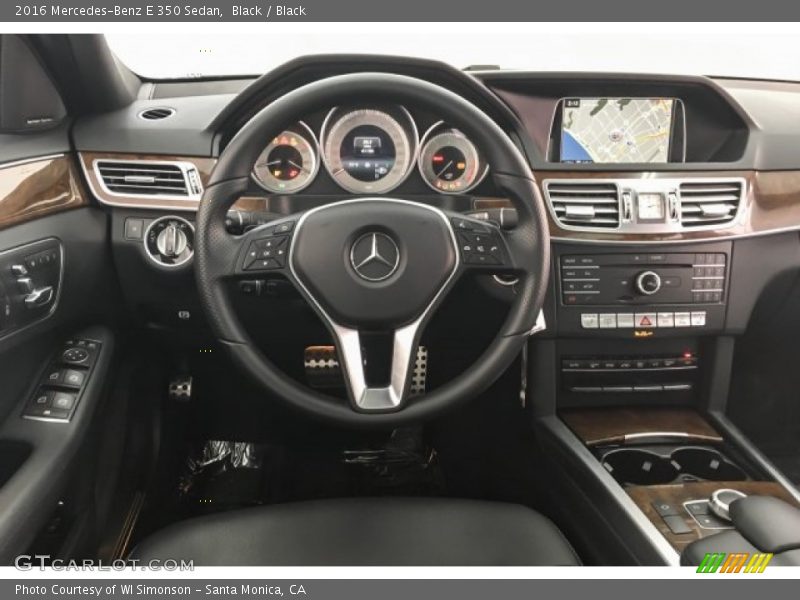 Black / Black 2016 Mercedes-Benz E 350 Sedan