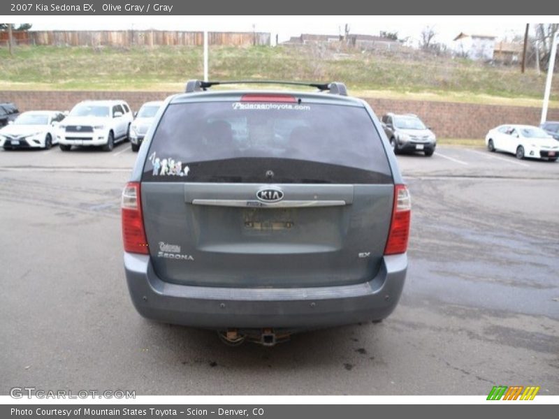 Olive Gray / Gray 2007 Kia Sedona EX