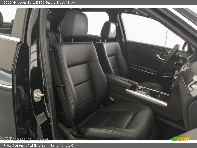 Black / Black 2016 Mercedes-Benz E 350 Sedan
