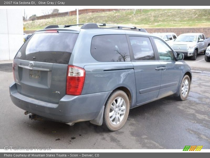 Olive Gray / Gray 2007 Kia Sedona EX