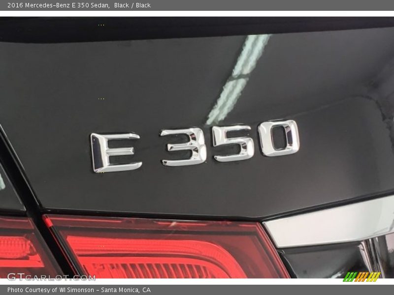Black / Black 2016 Mercedes-Benz E 350 Sedan