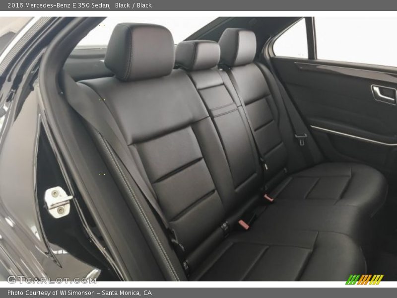 Black / Black 2016 Mercedes-Benz E 350 Sedan
