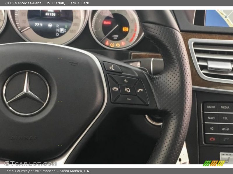 Black / Black 2016 Mercedes-Benz E 350 Sedan