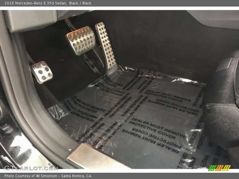 Black / Black 2016 Mercedes-Benz E 350 Sedan