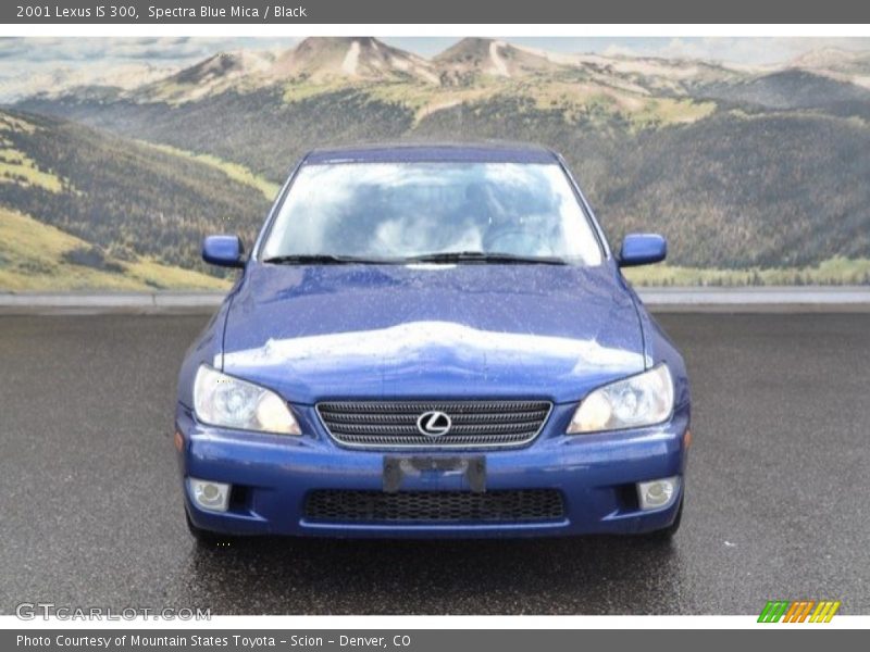 Spectra Blue Mica / Black 2001 Lexus IS 300