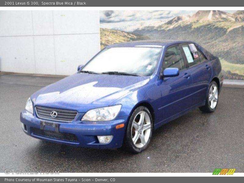 Spectra Blue Mica / Black 2001 Lexus IS 300
