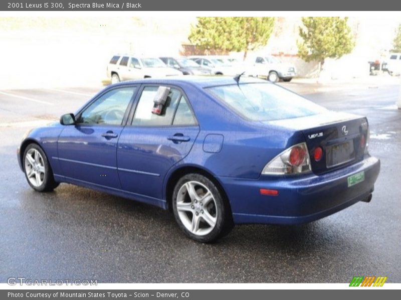 Spectra Blue Mica / Black 2001 Lexus IS 300