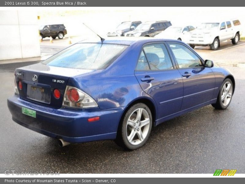 Spectra Blue Mica / Black 2001 Lexus IS 300