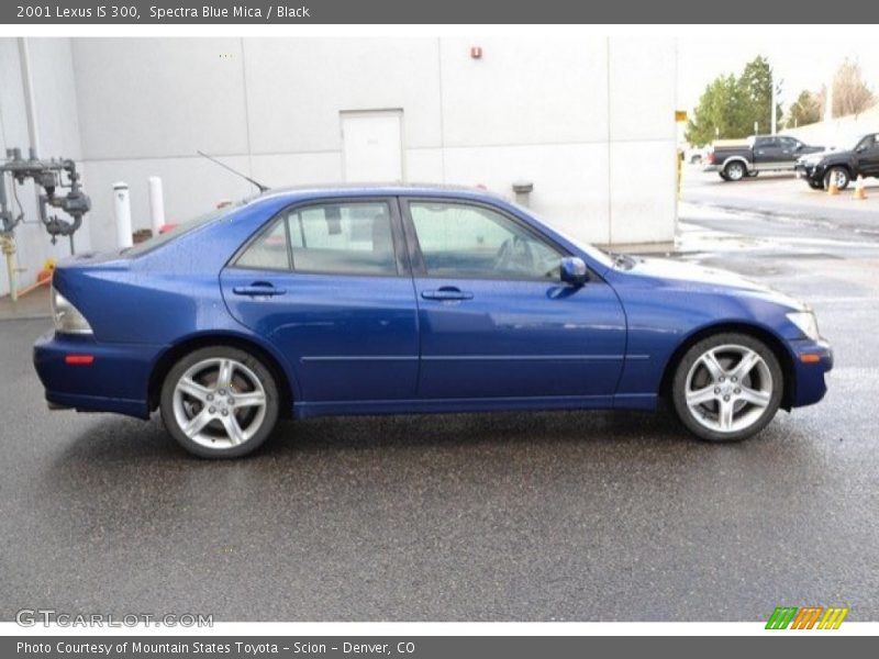 Spectra Blue Mica / Black 2001 Lexus IS 300