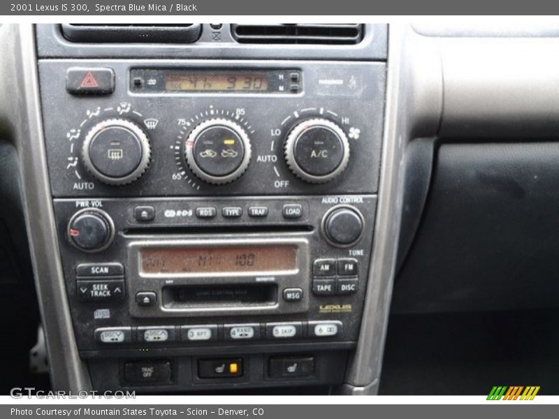 Spectra Blue Mica / Black 2001 Lexus IS 300
