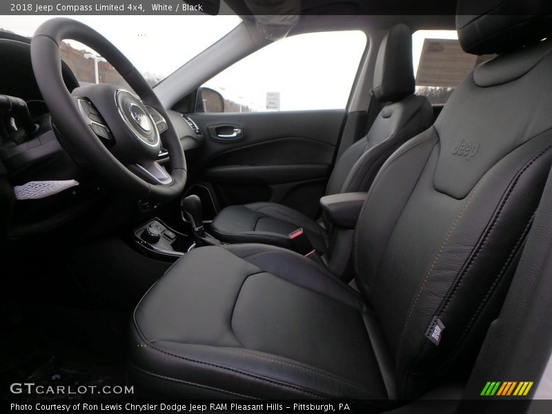 White / Black 2018 Jeep Compass Limited 4x4