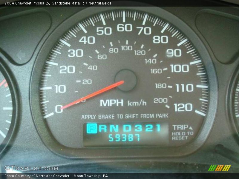 Sandstone Metallic / Neutral Beige 2004 Chevrolet Impala LS