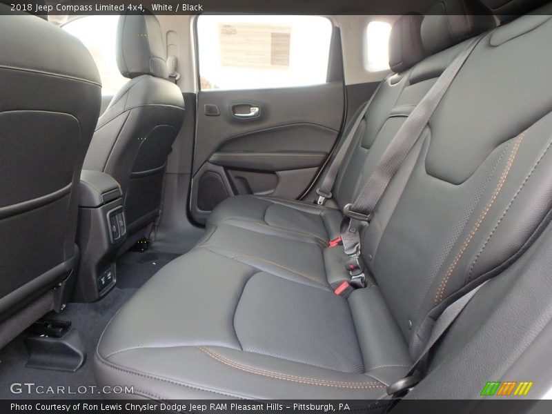 White / Black 2018 Jeep Compass Limited 4x4