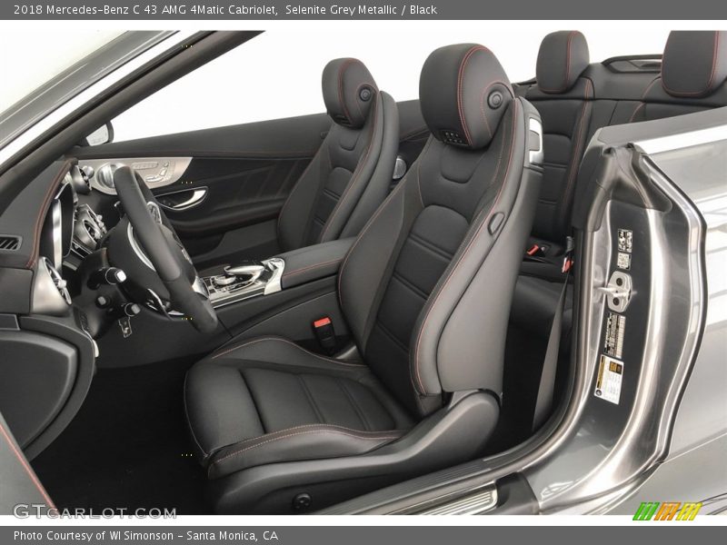 Selenite Grey Metallic / Black 2018 Mercedes-Benz C 43 AMG 4Matic Cabriolet