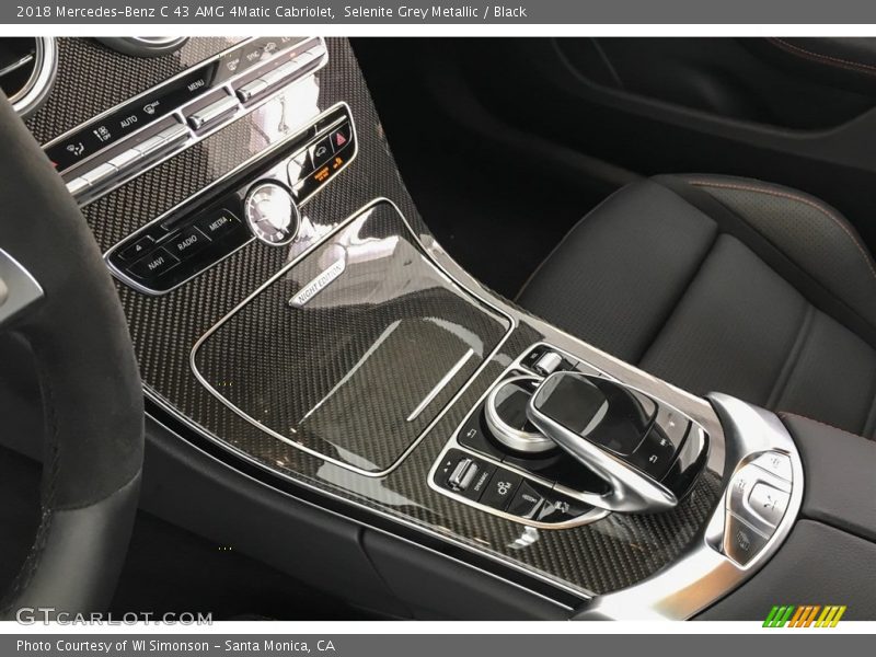 Selenite Grey Metallic / Black 2018 Mercedes-Benz C 43 AMG 4Matic Cabriolet