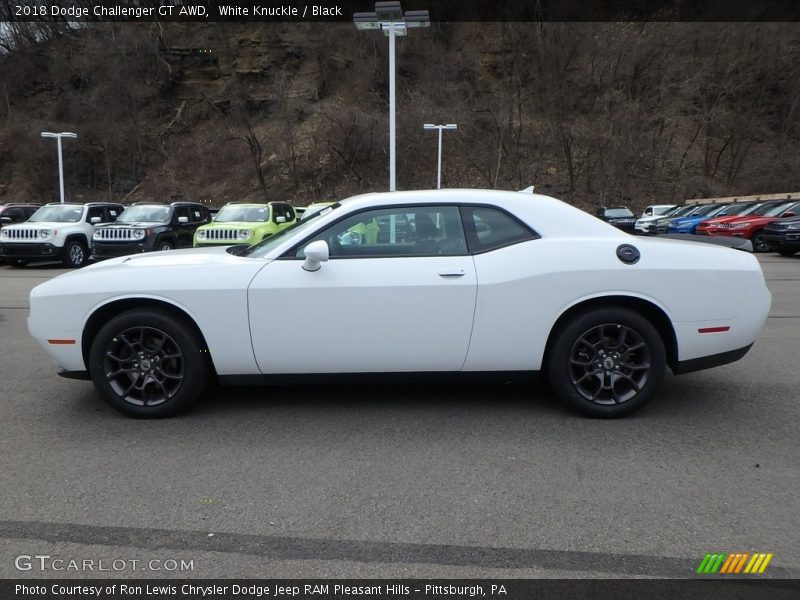 White Knuckle / Black 2018 Dodge Challenger GT AWD