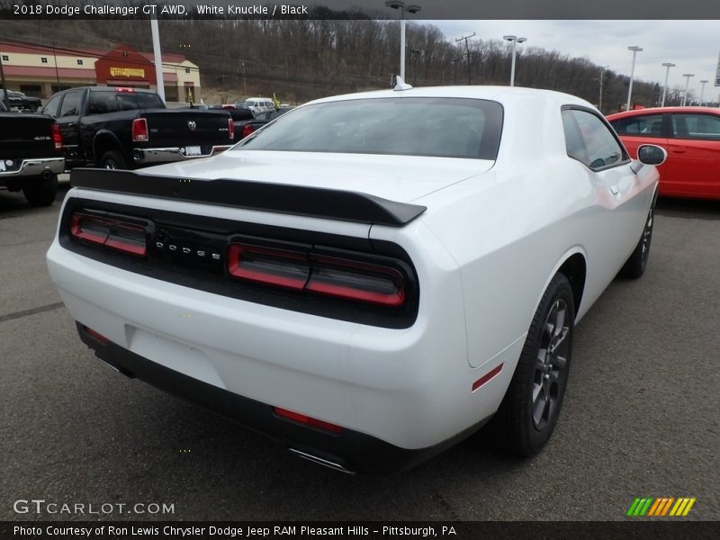 White Knuckle / Black 2018 Dodge Challenger GT AWD