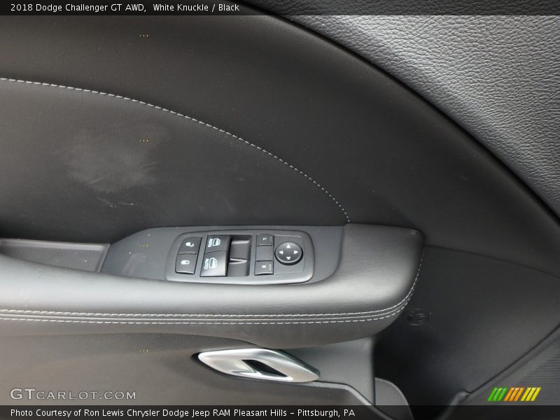 White Knuckle / Black 2018 Dodge Challenger GT AWD