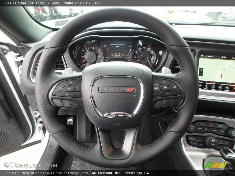 White Knuckle / Black 2018 Dodge Challenger GT AWD
