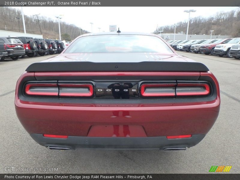 Octane Red Pearl / Black 2018 Dodge Challenger R/T