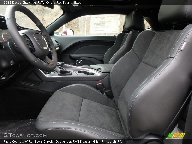 Octane Red Pearl / Black 2018 Dodge Challenger R/T