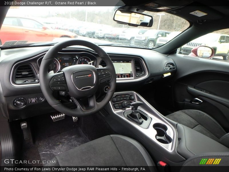 Octane Red Pearl / Black 2018 Dodge Challenger R/T