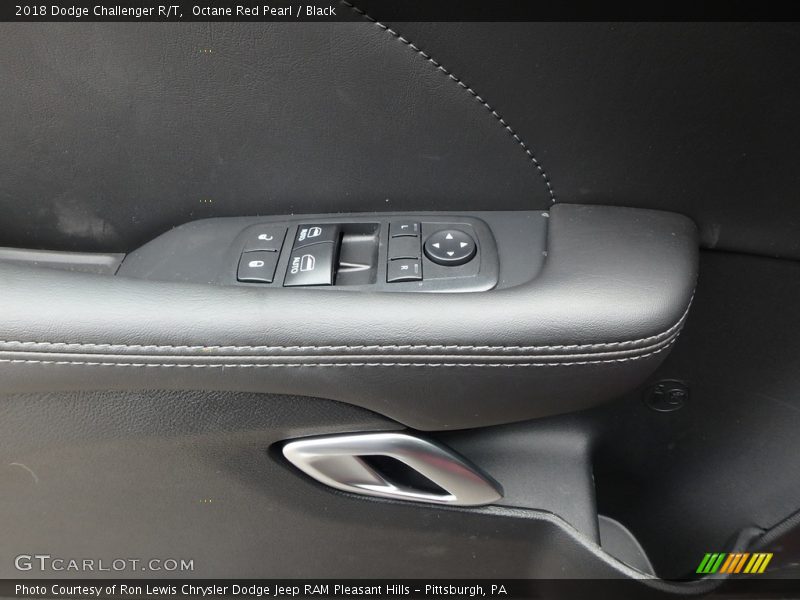 Octane Red Pearl / Black 2018 Dodge Challenger R/T