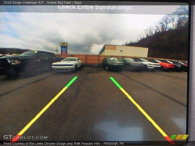 Octane Red Pearl / Black 2018 Dodge Challenger R/T