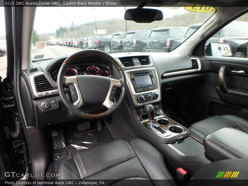 Carbon Black Metallic / Ebony 2013 GMC Acadia Denali AWD