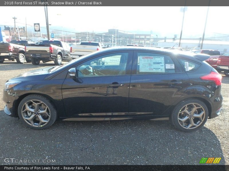 Shadow Black / Charcoal Black 2018 Ford Focus ST Hatch