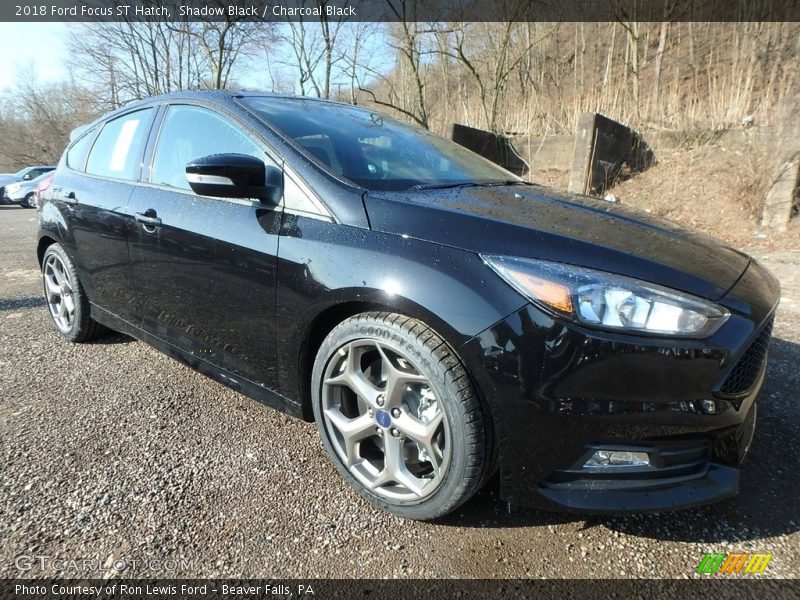 Shadow Black / Charcoal Black 2018 Ford Focus ST Hatch