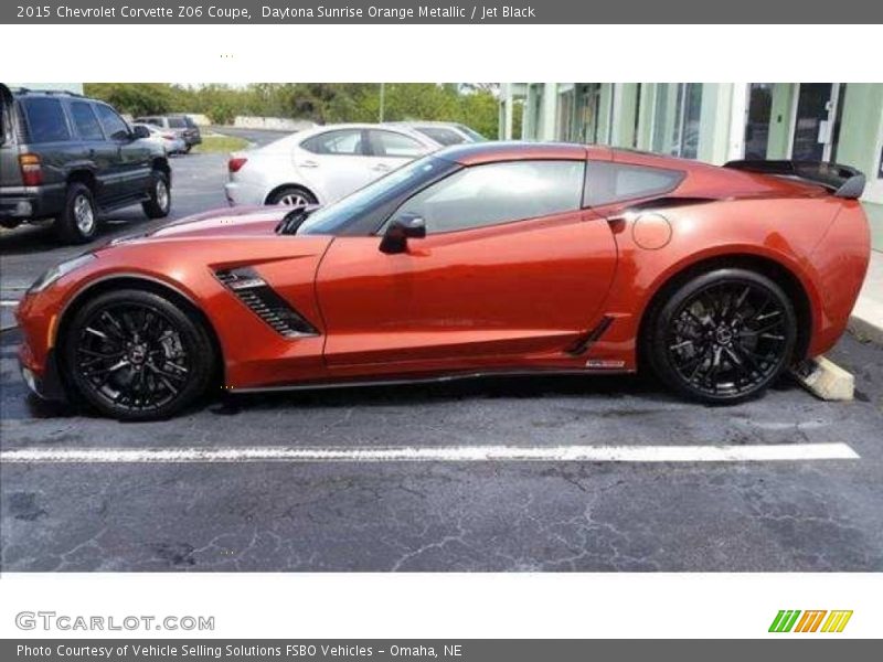  2015 Corvette Z06 Coupe Daytona Sunrise Orange Metallic