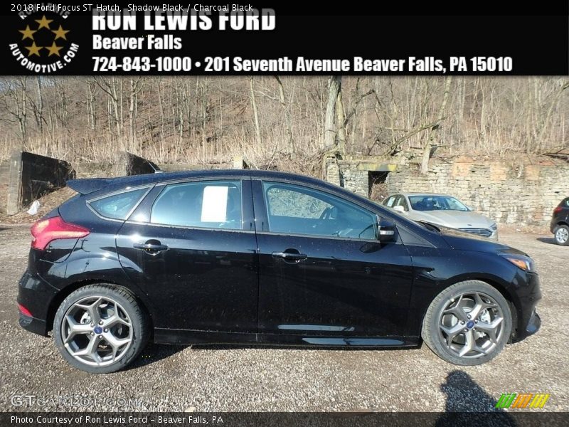 Shadow Black / Charcoal Black 2018 Ford Focus ST Hatch
