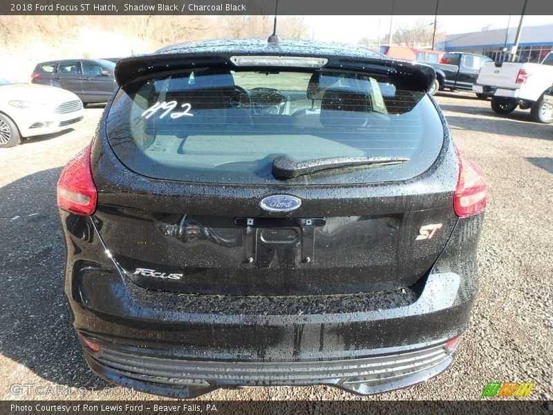 Shadow Black / Charcoal Black 2018 Ford Focus ST Hatch