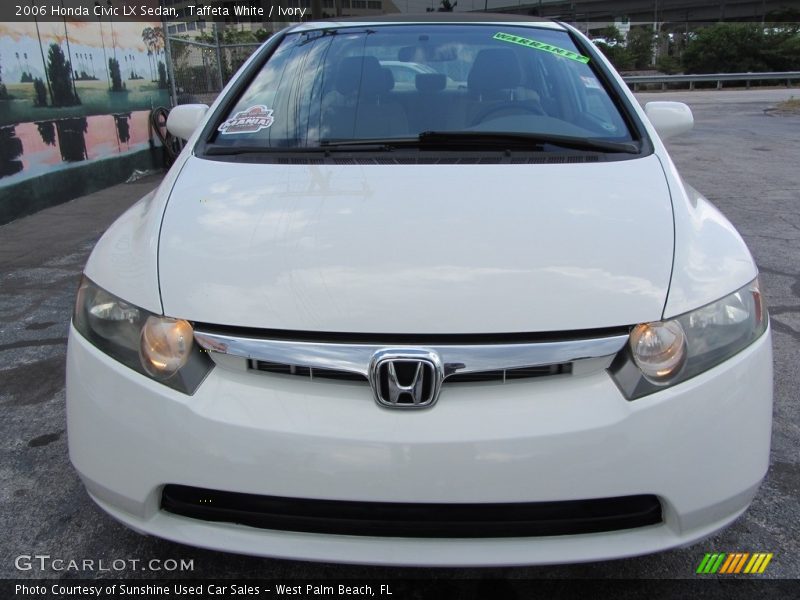 Taffeta White / Ivory 2006 Honda Civic LX Sedan