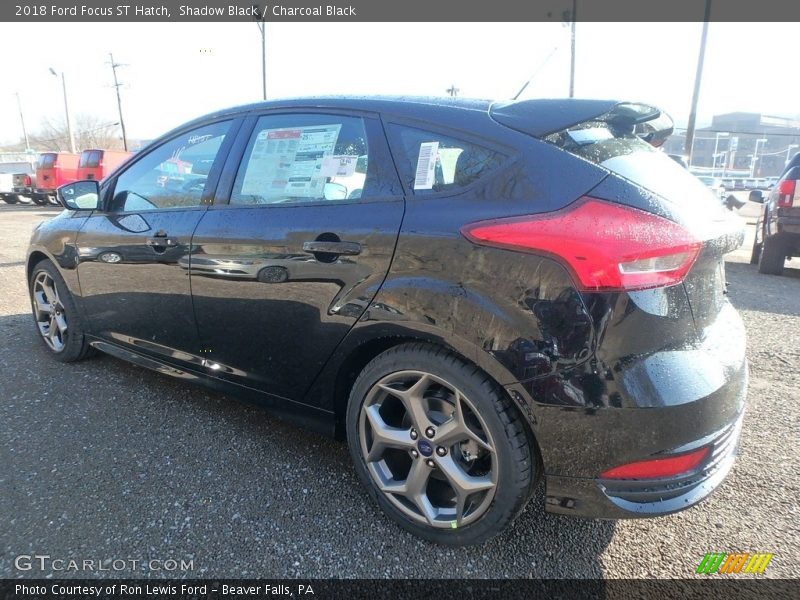 Shadow Black / Charcoal Black 2018 Ford Focus ST Hatch