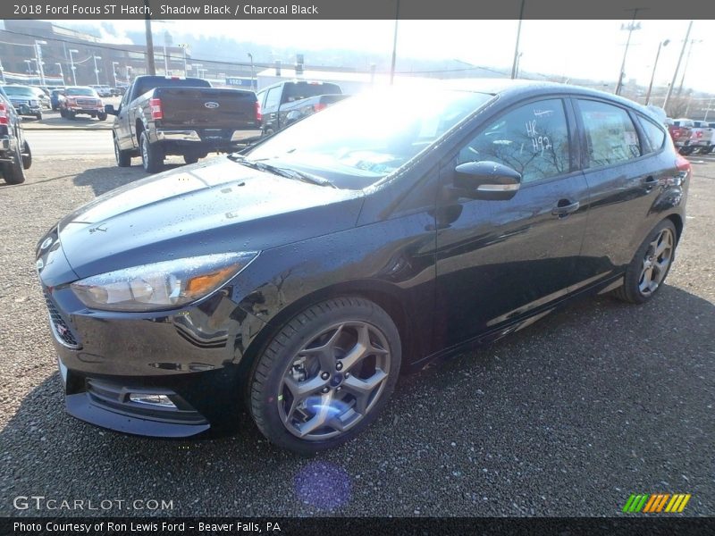 Shadow Black / Charcoal Black 2018 Ford Focus ST Hatch