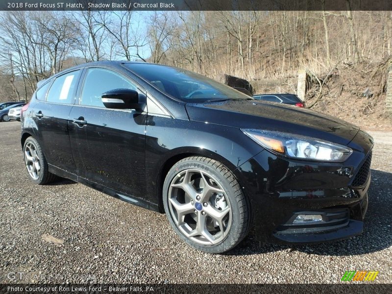 Shadow Black / Charcoal Black 2018 Ford Focus ST Hatch