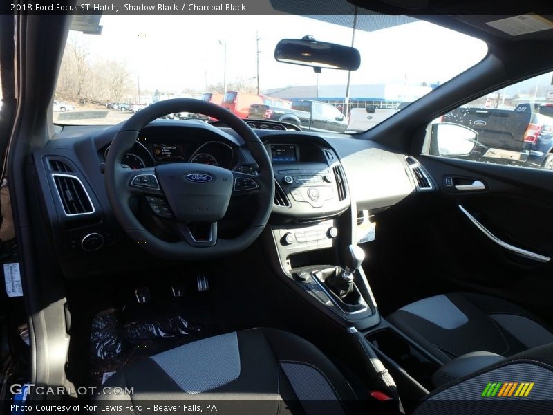 Shadow Black / Charcoal Black 2018 Ford Focus ST Hatch