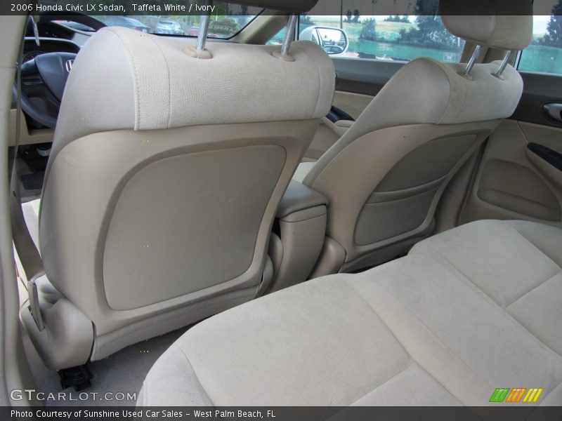 Taffeta White / Ivory 2006 Honda Civic LX Sedan