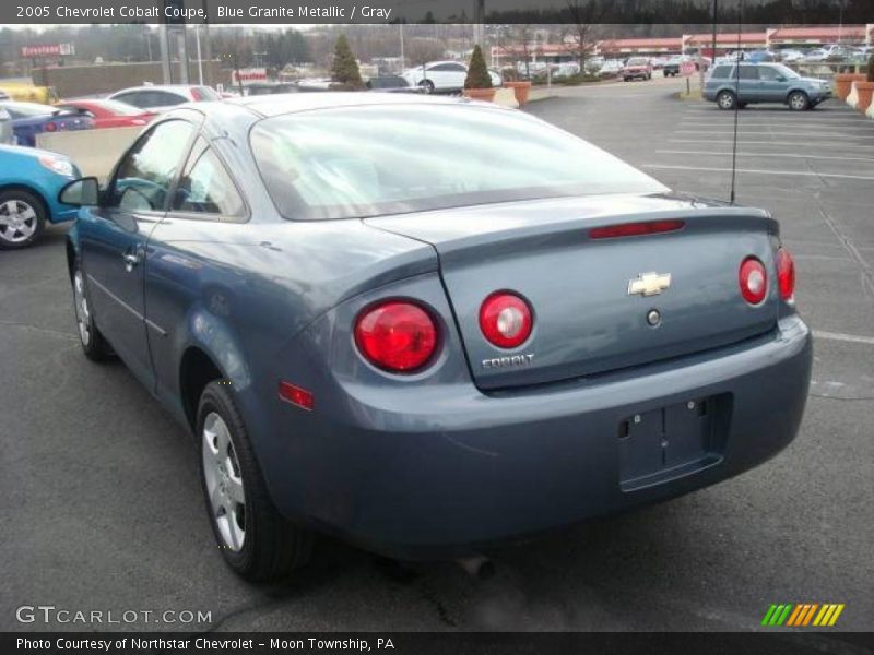 Blue Granite Metallic / Gray 2005 Chevrolet Cobalt Coupe