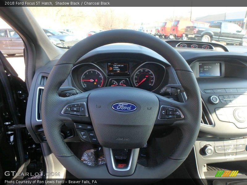 Shadow Black / Charcoal Black 2018 Ford Focus ST Hatch